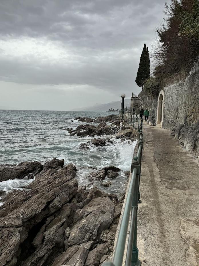 Vila Mila Volosko Abbazia Esterno foto